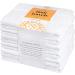 Wealuxe White Bath Towels 24x50 Inch - 6 Pack Cotton Towel Set for Bathroom, Hotel, Gym, Spa - Soft, Absorbent, Quick Dry - Buy Online on GoSupps.com