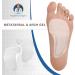 Dr. Frederick's Original Self-Adhesive Metatarsal and Arch Support Gel Pads (Large) - 2 Pieces - Ball of Foot Cushions for Plantar Fasciitis - W8.5-11.5 | M7.5-11 - Buy Online on GoSupps.com