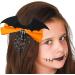 Skull Bow Hairpin | Halloween Goth Hair Clip Portable Claws Skull Hand Hair Clip Hairpin for Women Children Icefei Black-1 Pc - Buy Online on GoSupps.com