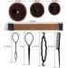 Hair Bun Shaper Set with Donut, Bun Marker, Ponytail Tools, Bobby Pins & Elastic Bands - Brown Bun Maker Kit for Women & Kids - Buy Online on GoSupps.com