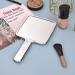 YCHMIR Hand Mirror - Electroplate Silver Square Hand Held Mirror 5 x 9.1 inch - Buy Online on GoSupps.com