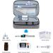 Buy Simboom Diabetic Bag for On-the-Go | Insulin & Blood Glucose Meter Pouch - Grey | Ideal Diabetic Accessories - Buy Online on GoSupps.com