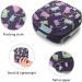 Multi-Color Tampon Storage Bag | Period Pocket Organizer - Purple Green Blue Mice Pattern - Wearable Feminine Product Holder 4.7x6.6x6.6 in - Buy Online on GoSupps.com