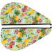 Banana Pineapple Guava Microfiber Hair Towel - Super Absorbent Quick Dry Hair Turban & Bonnet Cap for Curly Long Thick Hair - Ideal for Women Girls & Kids - Buy Online on GoSupps.com
