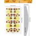 Kalolary Flower Nail Polish Stickers - 14 Sheets, Colorful Floral Design, Self-Adhesive Decals for Manicure - Includes Nail File - Buy Online on GoSupps.com
