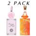 Hybrid & Company Women 2 Pcs Eau De Parfum Natural Spray Fresh Floral Scent BEAUTY LOVE Beauty Rose 3.4 Fl Oz (Pack of 2) - Buy Online on GoSupps.com