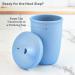 Re Play Sustainables Silicone Sippy Cup for Toddlers - 8oz | Medical-Grade Platinum Silicone | Denim Color - Buy Online on GoSupps.com