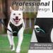 Eagloo Dog Harness for Large Dogs - Adjustable Anti-Train Chest Harness with Reflex Strips - XL Black for Labrador & More - Buy Online on GoSupps.com