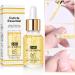 24K Gold Leaf Cuticle Oil Moisturizing Oil for Repaired Dry Damaged Cuticles Vegan Hydrating Nourishing Nail Care Nail Strengthening Oil - Buy Online on GoSupps.com