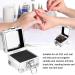 Aluminium Nail Drill Bit Holder Storage Box - 25 Holes Nail Drill Bit Stand Display Case - Nail Bits Organizer Container for Nail Art - Silver - Buy Online on GoSupps.com