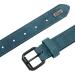 Didog Soft Padded Leather Dog Collar with Personalized Engraved Name Tag - Custom Blue XL (40-50 cm) for Small & Medium Dogs - Buy Online on GoSupps.com