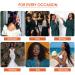 18 Inch Deep Wave Headband Wig | Machine Made None Lace Front Wig for Black Women - Buy Online on GoSupps.com