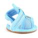 Zunea Summer Breathable Mesh Dog Shoes | Anti-Slip Paw Protectors for Small Dogs | Adjustable Reflective Sandals for Hot Pavement | Blue (Size 5#) - Buy Online on GoSupps.com