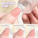 Clear Nail Art Stamper - Double-End Silicone Nail Stamp for DIY French Smile Line Art & Accessories - Buy Online on GoSupps.com