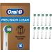 Oral-B Pack Of 10 Toothbrush Heads White 10 Pack