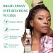 Braid Spray Rose Mint for Dreads Dreadlocks - Braids Locks Spray Rose Water Braiding Spray for Locs Dull Hair Shine & Lightweight - Loc Spray for Box Braids Rosemary Oil for Hair Growth Hair Bonnet 2.27 Fl Oz (Pack of 3) - Buy Online on GoSupps.com