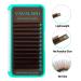VAVALASH Dark Brown Eyelash Extensions | 0.03mm to 0.07mm Volume Lashes | C D Curl Mixed Lengths 8-15mm | Premium Colored Lash Extensions - Buy Online on GoSupps.com