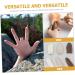 5 Pairs Leather Thimbles - Finger Protectors DIY Sewing Cots Cowhide Thumb Guards for Safe Stitching - Buy Online on GoSupps.com