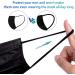 Adult 4-Ply Disposable Soft Face Mask - Breathable Safety Black Mask - Buy Online on GoSupps.com