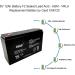 Casil 6V 12Ah Replacement Battery - Compatible with 100-001-136 | International Shipping Available - Buy Online on GoSupps.com