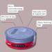 Morfose Hair Gel Wax - Ultra Aqua (Pack of 3 | 175 ml) | International Shipping Available - Buy Online on GoSupps.com