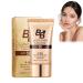 BB Cr me Escargot Dor avec SPF Sunscreen BB Cream SPF50+ PA+++ Maquillage Hydratation et Couvrance en Un Protection UV et Teint clatant (Naturel 40 g) Naturel 40 g (Lot de 1)