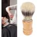 Premium Men's Beard Brush - Skin-Friendly Facial Brush with Natural Wood Handle for Sensitive Beard Care & Styling - Buy Online on GoSupps.com