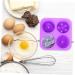 MAGICLULU 1pc Handmade Soap Mold Flower Fondant Cake Molds DIY Muffin Tool Silicone Biscuits Rose Candy Cookie Cake Flower Casting Molds Resin Mold Silica Gel Flower Model Purple Round 3X16.6X16.6CM - Buy Online on GoSupps.com
