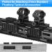 FANGOSS Mloc Picatinny Rails Set - 6 Pack with 3, 5, 7, 9, 11, 13 Slot Aluminum Sections - Includes 13 T-Nuts, Screws, and Allen Wrench - Buy Online on GoSupps.com