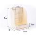 CalPalmy Hay Feeder for Rabbits, Guinea Pigs, Chinchillas - Reduce Waste with Hanging Alfalfa/Timothy Dispenser - White - Buy Online on GoSupps.com