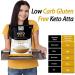 NutroActive Keto Atta Gluten Free Ultra Low Carb Flour - 1kg - Buy Online on GoSupps.com
