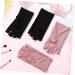 SOESFOUFU 2 Pairs UV Gloves Nail Art Accessory Nail Gloves Gloves for Gel Nails Nail Art Supplies Nail Fingerless Gloves Manicure Gloves UV Rays Gloves - Buy Online on GoSupps.com