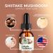Amazing Botanicals Shiitake Mushroom Extract Tincture - 7 500mg Immune Support Supplement Containing 30% Polysaccharide in Each - Mushroom Complex with Powerful Antioxidant for Overall Wellbeing - Buy Online on GoSupps.com
