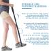 beidaiby Hip Replacement Recovery Aids Knee Replacement Recovery Aids with Feet Loop Durable Leg Lifter Strap Foot Lifter Disability Mobility Aids for Elderly Handicap Disability Pediatrics - Buy Online on GoSupps.com