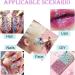 Green Body Glitter Gel - Long Lasting Face & Hair Sparkling Makeup | Mermaid Sequins Liquid Glitter for Eyeshadow & Nails (2PCS - Buy Online on GoSupps.com