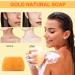 Gold Soap Bar Natural Soap Handmade Soap Face Soap Bar Body Soap Bar Cleansing Soap Bars Cleaning Bars of Soap for Hand Wash & Body Refreshing Antifungal Soap Moisturizing Bathing Bar - Buy Online on GoSupps.com
