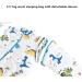 Chilsuessy Baby Winter Sleeping Bag | 3.5 Tog Organic Cotton | Forest Dinosaur | 6-18 Months - Buy Online on GoSupps.com