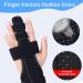 Jetisva Trigger Finger Splint Support with Wrist Brace - Adjustable Thumb and Middle Finger Splint for Arthritis - Right and Left Hand Support - Buy Online on GoSupps.com