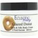 Eclectic Lady Glazed Donut Satin and Silk Cream Body Cream Body Lotion 2 oz - Shea Butter Aloe Silk Amino Acids Vitamin E Phthalate-Free Handcrafted in USA - Perfect For Women 2 Ounce (Pack of 1)
