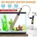 hygger Bucket-Free Aquarium Water Change Kit Fish Tank Auto Siphon Pump Gravel Cleaner Tube with Long Hose Water Changer Maintenance Tool (25FT) - Buy Online on GoSupps.com