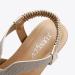 Shop XTZ YGLD Women s Bohemian Open Toe Sandals | Comfortable Gold Vacation Clogs & Roman Heels - Size 8 UK - Buy Online on GoSupps.com