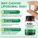 FLWJLKB NAD Supplement, NAD Nicotinamide Riboside with Premium Nicotinamide Riboside & Resveratrol, NMNH Supplement Alternative, Health Supplements for Anti-Aging, Energy, Focus - 60 Days Supply - Buy Online on GoSupps.com