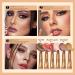 Go Ho Liquid Blush Makeup Cream Blush Beauty Wand | Peach Pink Blush | Natural Finish, Blendable Formula | Cushion Applicator | Contouring & Concealing | Super Silky Cream Blush Stick - Buy Online on GoSupps.com