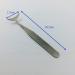 Stainless Steel Angled Silkworm Ruler Caliper for Plastic Surgery Small Tip Eye Tool - Buy Online on GoSupps.com
