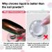 RARJSM Aurora Liquid Chrome Nail Powder - Red Green Chameleon Metallic Mirror Effect - 5ML - Iridescent Chrome for Gel Polish - Nail Art Accessories - Buy Online on GoSupps.com