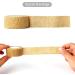 SANSHENG 1 Inch Self Adherent Cohesive Bandages Brown Athletic Tape (12 Pack) - Skin Color Wrap for Wrist, Ankle, Hand - Non-Slip Compression Tape - Buy Online on GoSupps.com