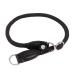 lionto dog collar retriever collar training collar length 40 cm black Black 40 cm length 0.8 cm thickness