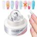 Stibtmr 3D Gel for Nails 60 ml Solid Gel for Nails Builder Manicure Design Non-Sticky Women Creation Modelling Paint Extension Art Manicure Hand