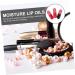 VICASKY Lot de 3 capsules de gloss l vres hydratantes pour le jour et la nuit - l vres brillant nourrissant pour l vres s ches et gerc es - Buy Online on GoSupps.com