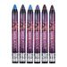 RoseFlower 6 Colors Eyeshadow Shimmer Stick Highlighter Eye Shadow Stick Set Colorful Eyeshadow Pencil Crayon Creamy Waterproof Pearly Sparkle Glitter Cream Stick Pen EyeLiner Makeup for Women